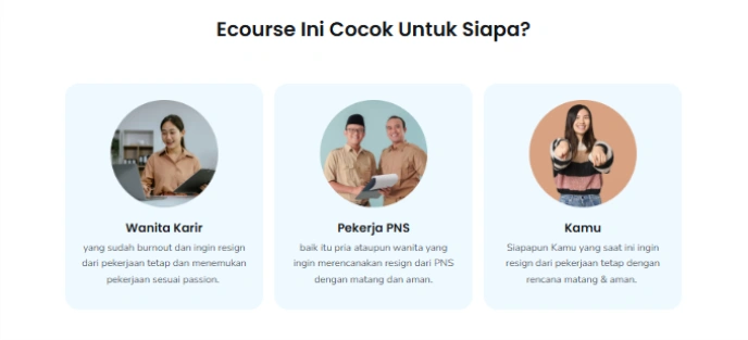 Cara Membuat Landing Page - 3 kolom