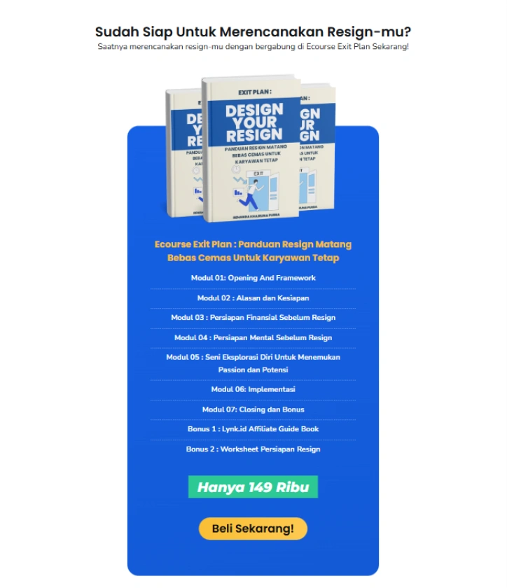 Contoh Desain Bagian CTA