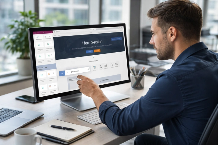 Image Eksekusi Pembuatan Landing Page dengan WordPress + Page Builder