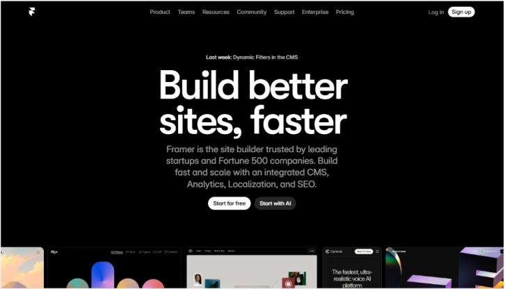 Framer (Modern & Cepat)