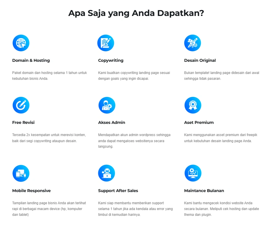 Cara Membuat Landing Page dengan Google Site - Manfaat