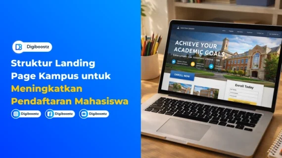 Struktur Landing Page Kampus untuk Meningkatkan Pendaftaran Mahasiswa