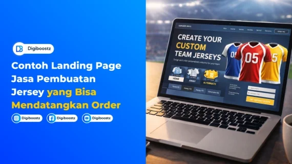 Contoh Landing Page Jasa Pembuatan Jersey yang Bisa Mendatangkan Order