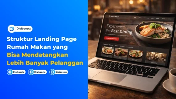 Struktur Landing Page Rumah Makan yang Bisa Mendatangkan Lebih Banyak Pelanggan